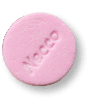 pink necco wafer